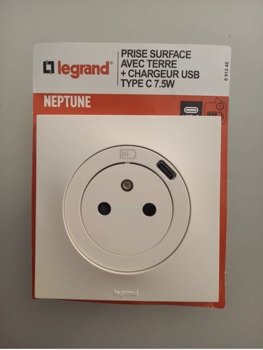 Legrand neptune prise surface - neptune,
