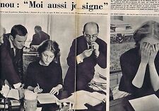 Coupure de presse Clipping 1958 Mijanou soeur de Brigitte Bardot (4 pages)