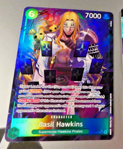 One piece english card holo - one,