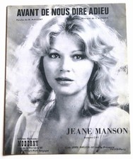 Partition vintage sheet music