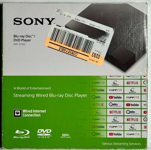 Sony bdp s1700 - sony, bdp-s1700