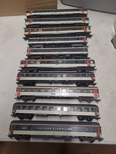 LIMA HO Lot De 10 Wagons VOYAGEURS BAR CL TYPE CORAIL Cinéma Sncf No Jouef 