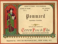 Etiquette grand vin de