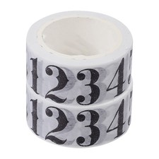  2 Rolls Rubalise Papier Decoratif Scrapbooking Rubans Décoratifs