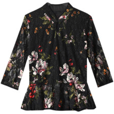 Femme Ethnique Chemise Haut