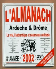 ALMANACH - ARDECHE / DRÔME -