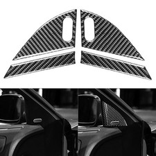 Housse de panneau de porte-haut-parleur en fibre de carbone élégante pour esqu