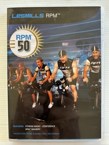 Dvd lesmills rpm 50 - lesmills,