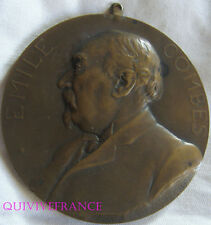 MED5525 - MEDAILLE EMILE COMBES - BLOC REPUBLICAIN 1905 par DESCHAMPS