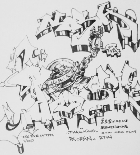 Fast dessin graffiti - fast,