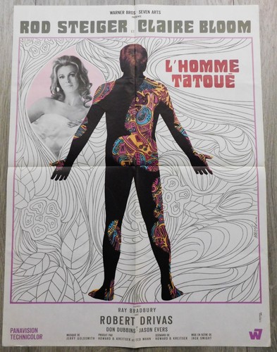 Homme tatoue affiche - l'homme,