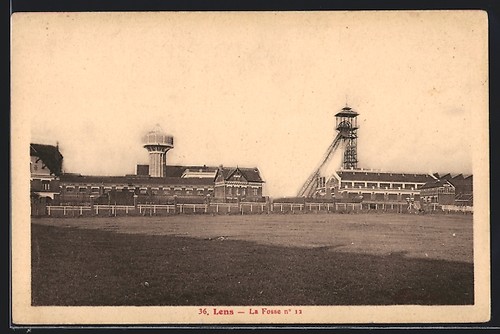 Cpa lens fosse 12 - fosse, no.