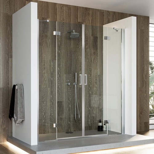 Porte paroi douche niche - porte,