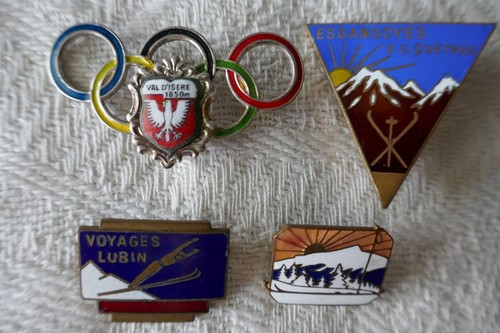 Insigne broche alpin - insigne, ski