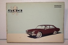 PEUGEOT 504 carnet de bord