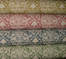 Moorland Oiseau Lin Et Coton Mélange Tissu Rideau Coussin Tapisserie Stores