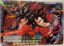 Carte Dragon Ball GT Super Battle Card Prism 851 DBGT CCG Carddass SSJ4