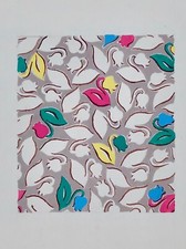 Atelier TESTEMALE - Peinture originale - Gouache - Projet de tissu 651