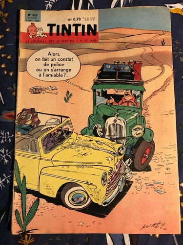 Journal tintin 620 france - tintin,