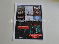 Kiss Deep Purple Dweezil Zappa John Lindberg Trio ads clipping Sweden