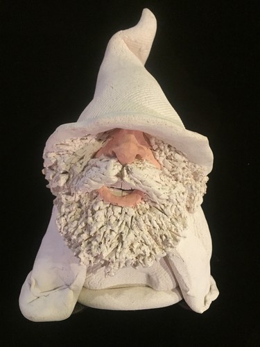 Vintage white wizard clay - vintage,