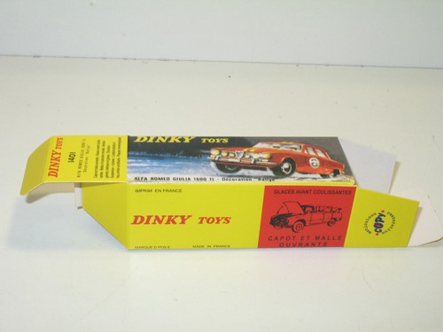 Boite 1401 dinky - boite,