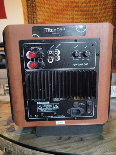 Caisson bass moscara titan - de,