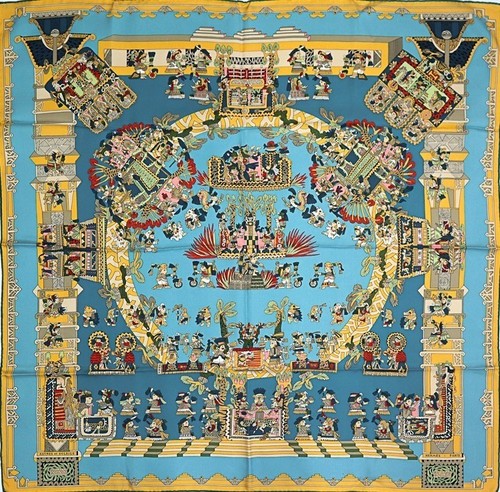 Hermes scarf carre - 90, astres