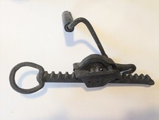 Cranequin cric d'arbalète fer-forgé XVI è siècle 