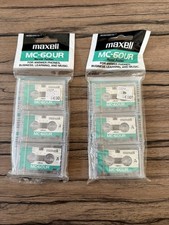 X6 Microcassettes Maxell