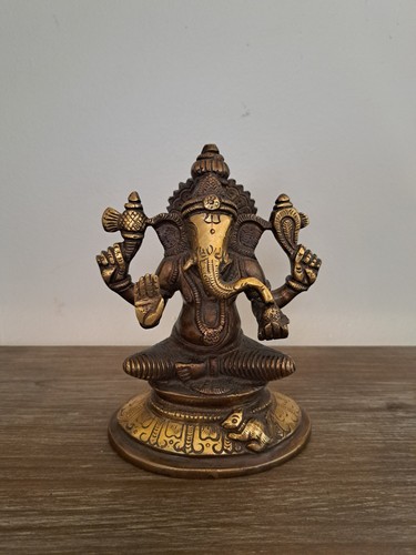 Statue bronze ganesh - statue, en