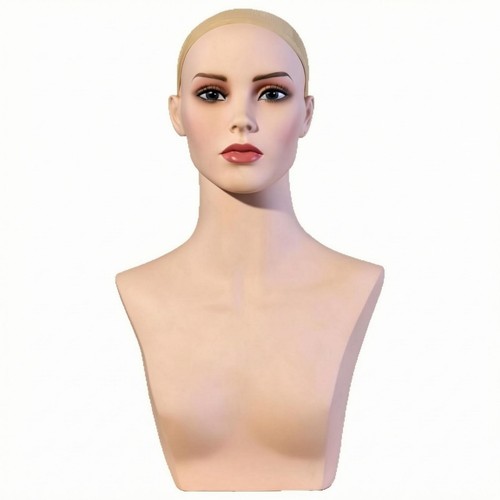 Buste mannequin pvc lisse - pvc,