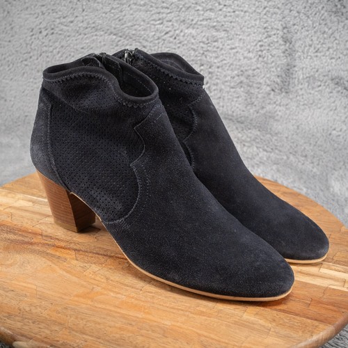 Minelli blue leather ankle - minelli,