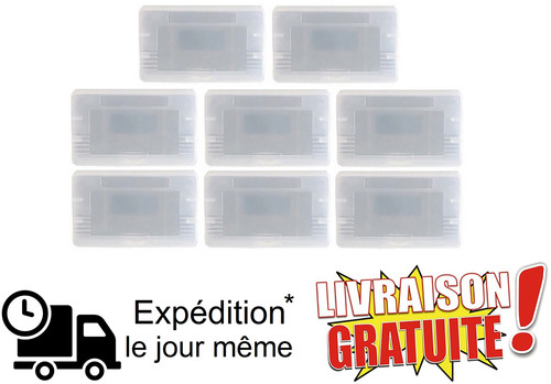 Boitiers pour jeux gameboy - 8,
