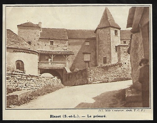 1937 blanot le prieure - ,
