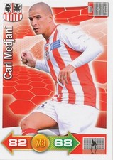 CARL MEDJANI # ALGERIE AC AJACCIO CARTE PANINI FOOT 2011 2012 ADRENALYN XL