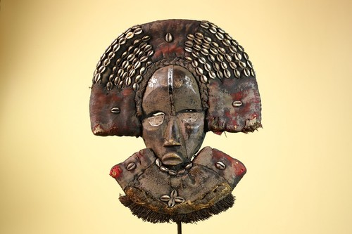 Masque tribal dan tissu - masque,