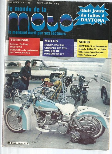 Monde moto n 103 - la,