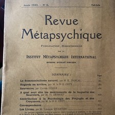 MÉTAPSYCHIQUE ALCAN