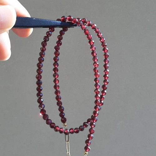 Collier ras cou - collier, pierre