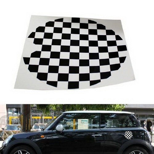 Black white checkered pattern - black/white,