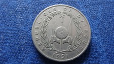 Djibouti monnaie piece 100 francs 1991