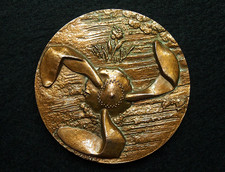 Medaille bronze galtié - medaille, de