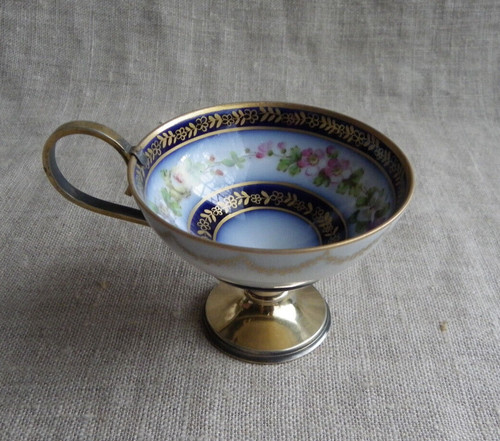 Tasse porcelaine poignée - tasse, en