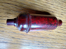 Ancien interrupteur poire en bakélite bouton poussoir de 7.5 cm très bon état