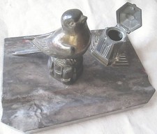 ENCRIER EN REGULE  OISEAU