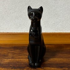 Rare figurine Baccarat chat