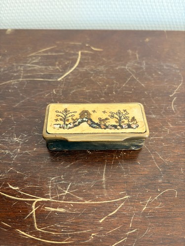 Tabatière boîte tabac mouche - boîte,