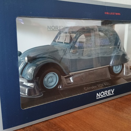 Citroen 2cv azl bleu glaçier - azl,