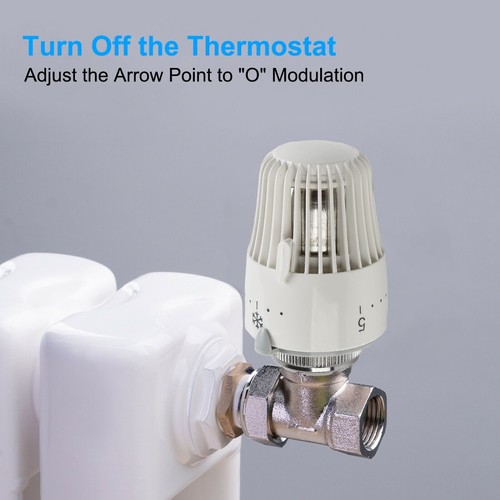 2pcs thermostat radiateur - 2pcs,
